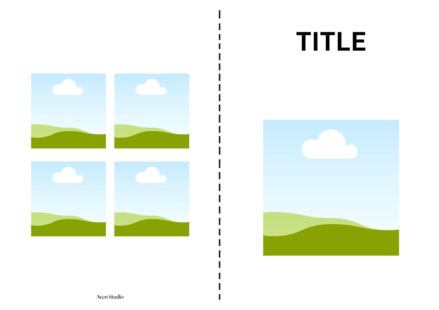 Digital photo book templates